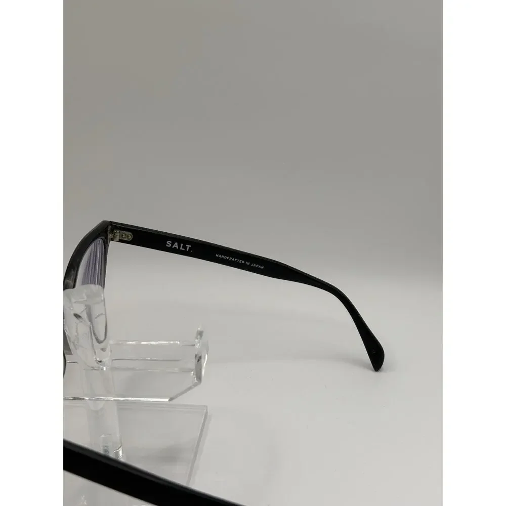SALT Walter MLNDFG Eyeglasses Frames Black Gray Fade 54-18-151 Japan